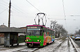 Tatra-T6B5 #4541 5-го маршрута на проспекте Героев Сталинграда перед поворотом на улицу Морозова