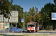 Tatra-T6B5 #4541 8-го маршрута на Московском проспекте на пересечении с улицей Соича