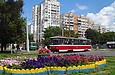 Tatra-T6B5 #4541 27-го маршрута на улице Героев Труда на перекрестке с улицей Гвардейцев Широнинцев