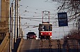Tatra-T6B5 #4541 5-го маршрута на Балашовском путепроводе
