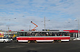 Tatra-T6A5 #4543 27-го маршрута на перекрестке улиц Героев Труда и Академика Павлова