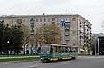 Tatra-T6B5 #4547 27-го маршрута на улице Академика Павлова в районе Московского проспекта