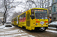 Tatra-T6B5 #4551-4552 5-го маршрута на улице Пушкинской возле перекрестка с улицей Фрунзе