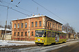 Tatra-T6B5 #4551 5-го маршрута на улице Грековской