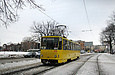 Tatra-T6B5 #4551 8-го маршрута на Московском проспекте возле станции метро "Площадь Восстания"