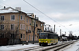 Tatra-T6B5 #4551 8-го маршрута на улице Академика Павлова возле Сабуровского переулка