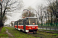 Tatra-T6B5 #4554 5-го маршрута на площади Восстания недалеко от одноименной станции метро