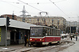 Tatra-T6B5 #4554 8-го маршрута на улице Академика Павлова возле Конюшенного переулка