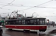 Tatra-T6B5 #4554 16-го маршрута на перекрестке улиц Шевченко и Моисееевской