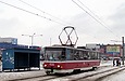 Tatra-T6B5 #4561 16-го маршрута на улице Героев труда напротив улицы Барабашова