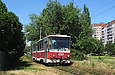 Tatra-T6B5 #4561 маршрута 16-А на улице Героев Труда