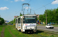 Tatra-T6B5 #4563 5-го маршрута на проспекте Героев Сталинграда недалеко от остановки "Троллейбусное депо N2"