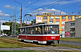 Tatra-T6B5 #4563 16-го маршрута на улице Академика Павлова между улицами Автотракторная и Перекопская