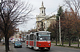 Tatra-T6B5 #4564 8-го маршрута на улице Плехановской возле Коминтерновского РИК