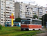 Tatra-T6B5 #4564 8-го маршрута на Салтовском шоссе после пересечения проспекта Тракторостроителей