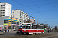 Tatra-T6B5 #4564 8-го маршрута на проспекте Героев Сталинграда в районе улицы Фонвизина