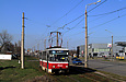 Tatra-T6B5 #4564 16-го маршрута на улице Сидора Ковпака