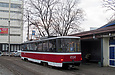 Tatra-T6B5 #4564 8-го маршрута перед отправлением от конечной "Улица Одесская"