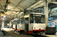 Tatra-T6B5 #4565 в производственном корпусе Салтовского трамвайного депо