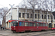 Tatra-T6B5 #4565 5-го маршрута на улице Молодой Гвардии
