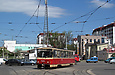 Tatra-T6B5 #4565 8-го маршрута на площади Восстания