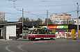Tatra-T6B5 #4565 маршрута 16-А на улице Героев Труда возле одноименной станции метро