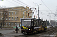 Tatra-T6B5 #4565 27-го маршрута на улице Плехановской возле улицы Молодой гвардии