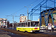 Tatra-T6B5 #4566 8-го маршрута на улице Плехановской возле стадиона "Металлист"