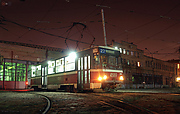 Tatra-T6B5 #4569 напротив производственного цеха бывшего Коминтерновского трамвайного депо