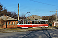 Tatra-T6B5 #4570 16-го маршрута на улице Шевченко в районе улицы Кисловодской