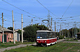 Tatra-T6B5 #4570 маршрута 16-А на улице Академика Павлова напротив Салтовского переулка
