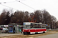 Tatra-T6B5 #4570 27-го маршрута на проспекте Московском возле станции метро "Площадь Защитников Украины"