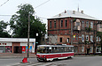 Tatra-T6B5 #4572 на улице Москалевской возле улицы Черепановых