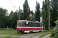 Tatra-T6B5 #4572 на перекрестке улицы Академика Павлова и улицы Семиградской