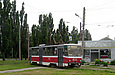 Tatra-T6B5 #4572 на перекрестке улицы Академика Павлова и улицы Семиградской