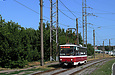 Tatra-T6B5 #4572 маршрута 16-А на улице Веринской в районе улицы Ново-Веринской