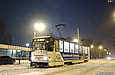 Tatra-T6B5 #4573 5-го маршрута на площади Восстания около одноименной станции метро