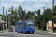 Tatra-T6B5 #4573 16-го маршрута в Семиградском въезде перед перекрестком с улицей Академика Павлова