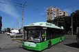 Богдан-Т70117 #2602 поворачивает с проспекта Героев Сталинграда на улицу Троллейбусную