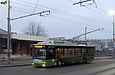 Богдан-Т70117 #2602 47-го маршрута на улице Натальи Ужвий отправляется от одноименной остановки