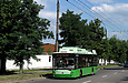 Богдан-Т70117 #2611 27-го маршрута на Ново-Баварском проспекте в районе завода подъемно-транспортного оборудования