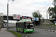 Богдан-Т70117 #2614 3-го маршрута на проспекте Гагарина возле железнодорожного путепровода