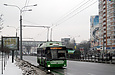 Богдан-Т70117 #2615 6-го маршрута на проспекте Гагарина между улицей Молочной и улицей Бутлеровской