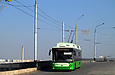 Богдан-Т70117 #2620 на развязке Коммунального путепровода спускается к Московскому проспекту