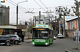Богдан-Т70117 #2622 5-го маршрута на улице Кузнечной прибывает на конечную "Улица Университетская"