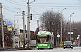 Богдан-Т70117 #2622 47-го маршрута на улице Леся Сердюка на перекрестке с улицей Аральской