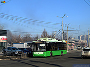 Богдан-Т70117 #2626 47-го маршрута на улице Леся Сердюка в районе улицы Цветущей