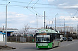Богдан-Т70117 #2626 47-го маршрута на улице Натальи Ужвий перед поворотом на улицу Леся Сердюка