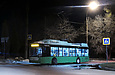 Богдан-Т70117 #2627 12-го маршрута разворачивается на конечной "Улица Рудика"