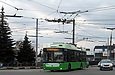 Богдан-Т70117 #2628 12-го маршрута поворачивает с улицы Деревянко на Белгородское шоссе
